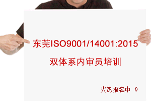 国家注册ISO9001：2008版内审员实操班